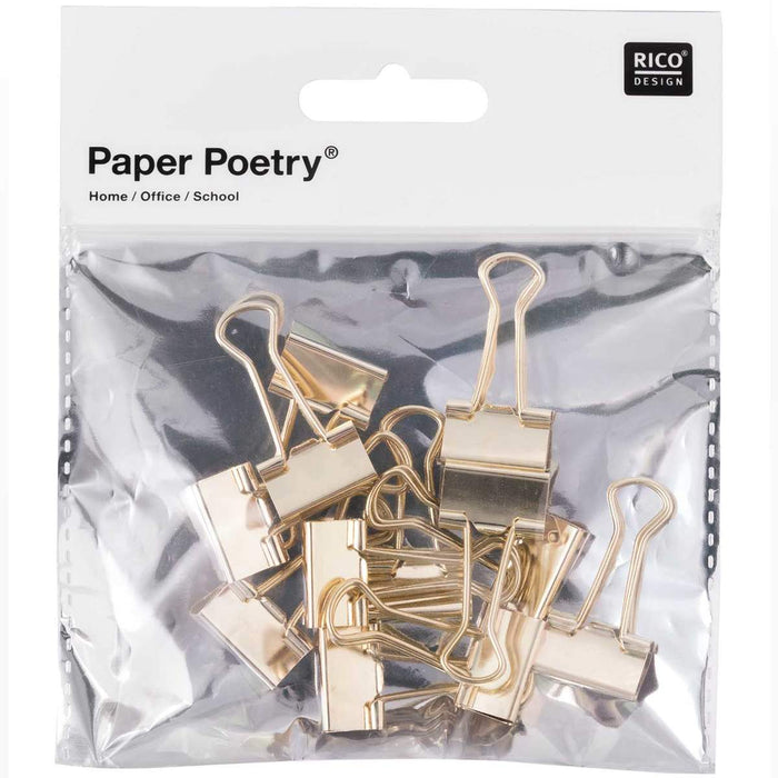 Umlegeklammern Packung - Paper poetry
