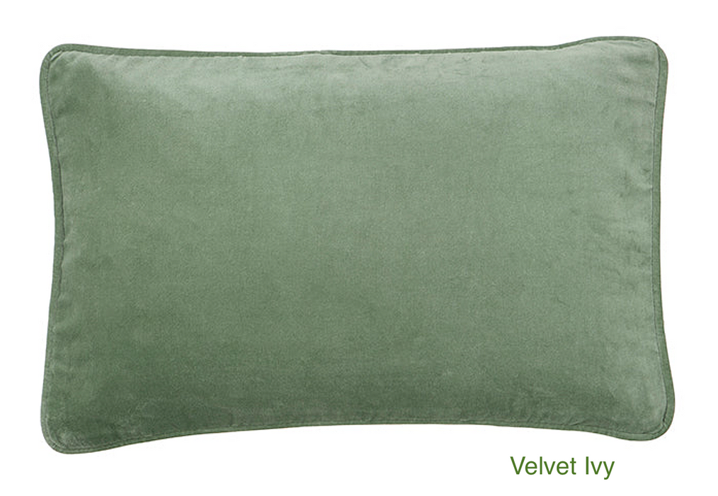 Velvet Cushion - 33x50cm - Samtkissen - inklusive Innenkissen