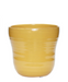 Care Blumentopf gelb aus Keramik