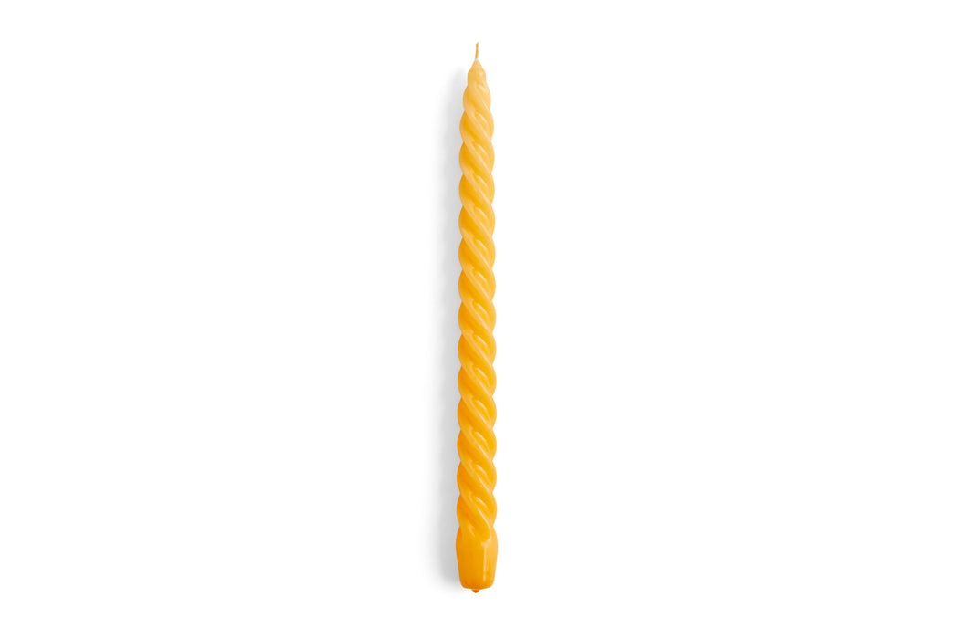 HAY Candle Twist Long - Warm Yellow