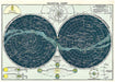 Cavallini Geschenkpapier/Poster Celestial Chart