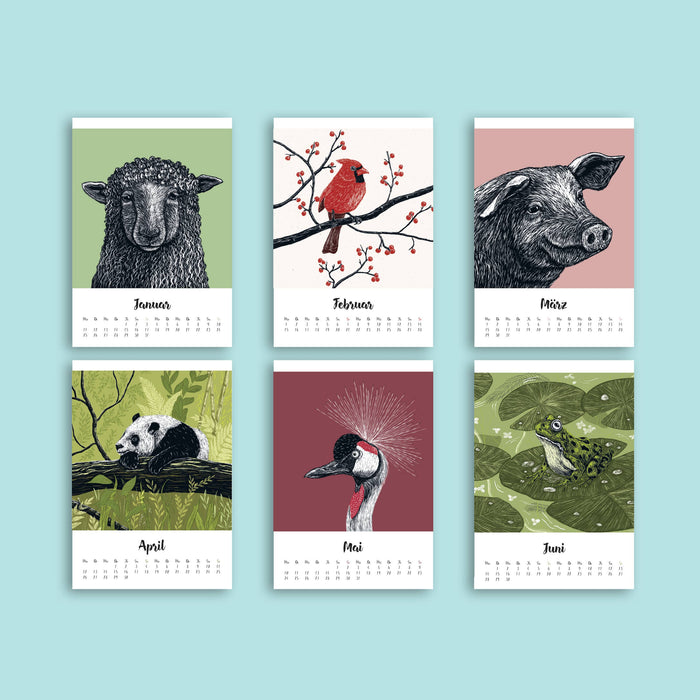 Tiere - Katja Rub Kalender 2027