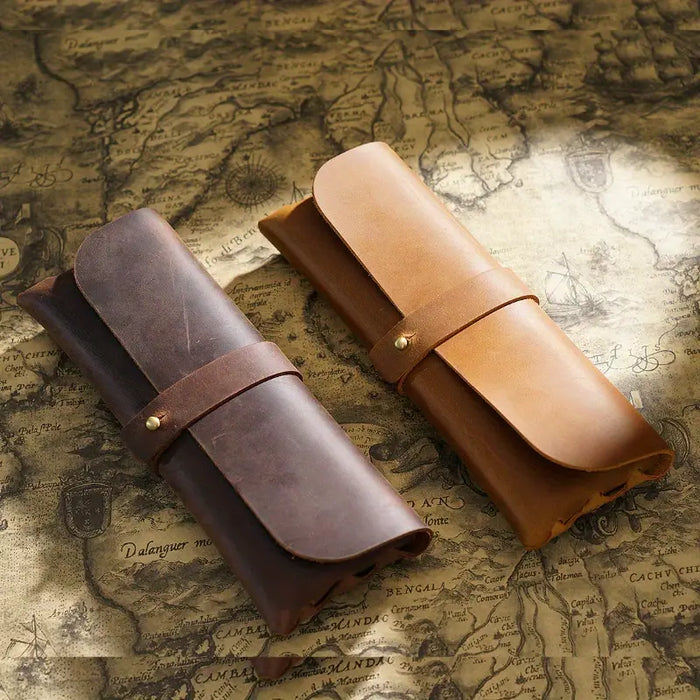 Leder-Stiftehalter