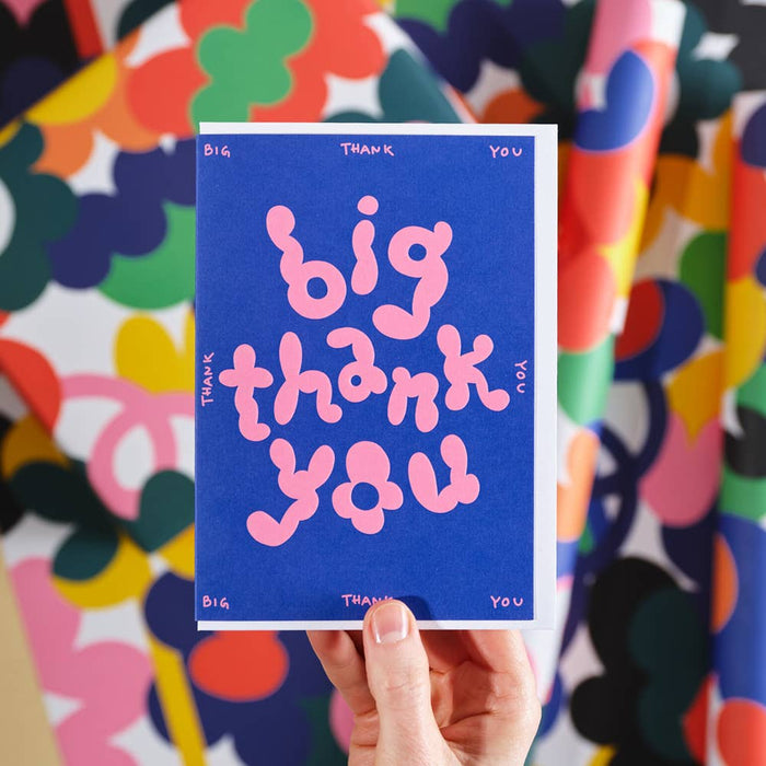 Grußkarte - Big Thank You
