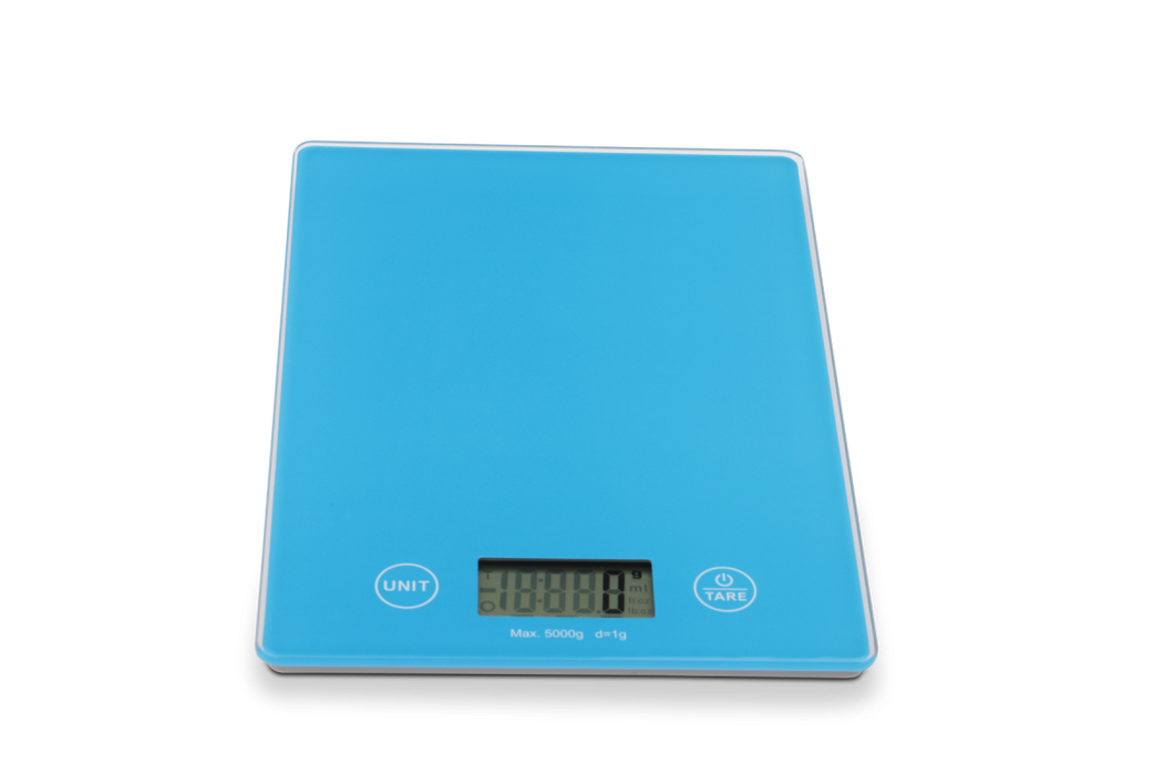 Weis Küchenwaage kompakt bis 5 kg - Blau