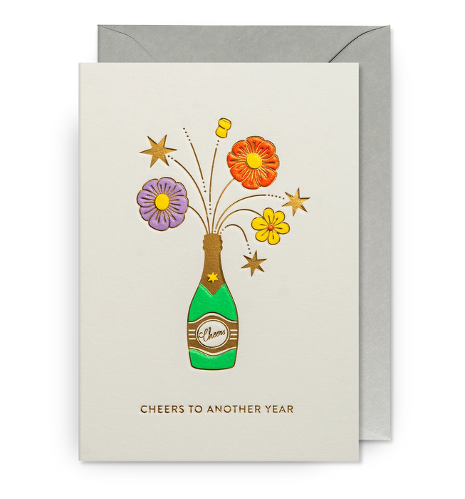 Grußkarte - Cheers to another year