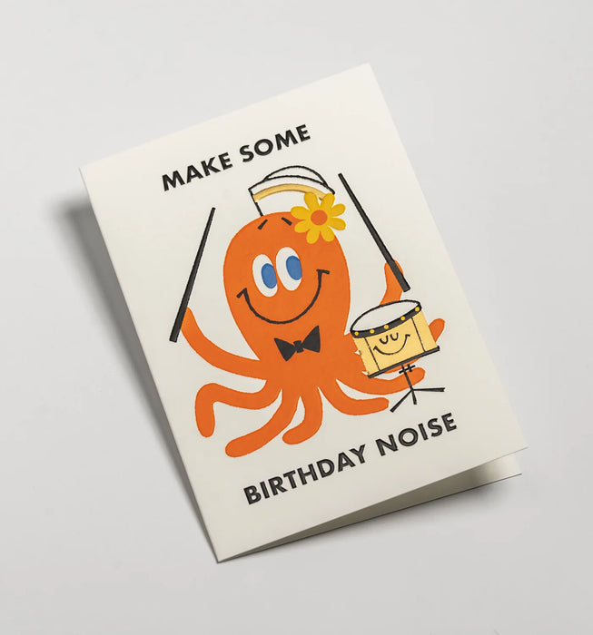Grußkarte - Make Some Birthday Noise