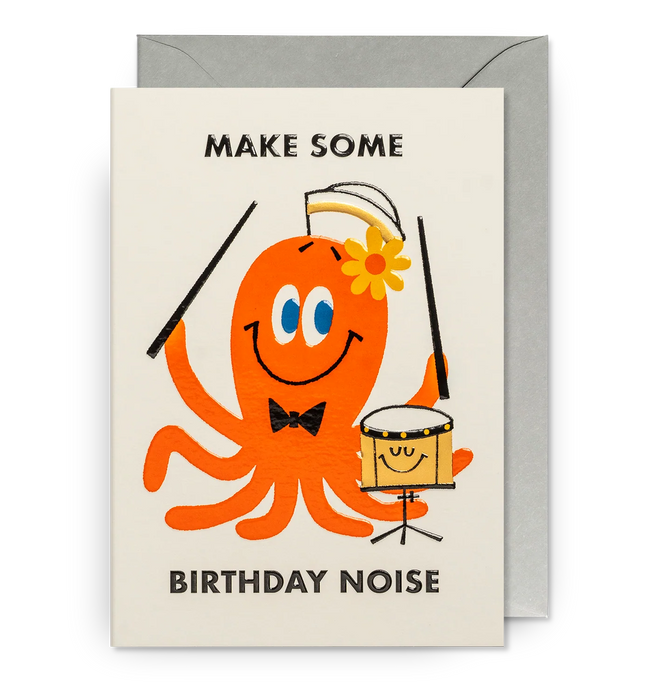 Grußkarte - Make Some Birthday Noise