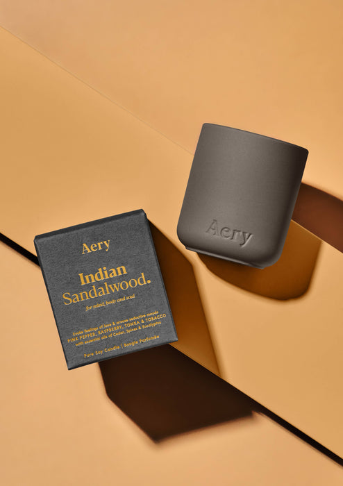 Indische Sandelholz Mini-Kerze