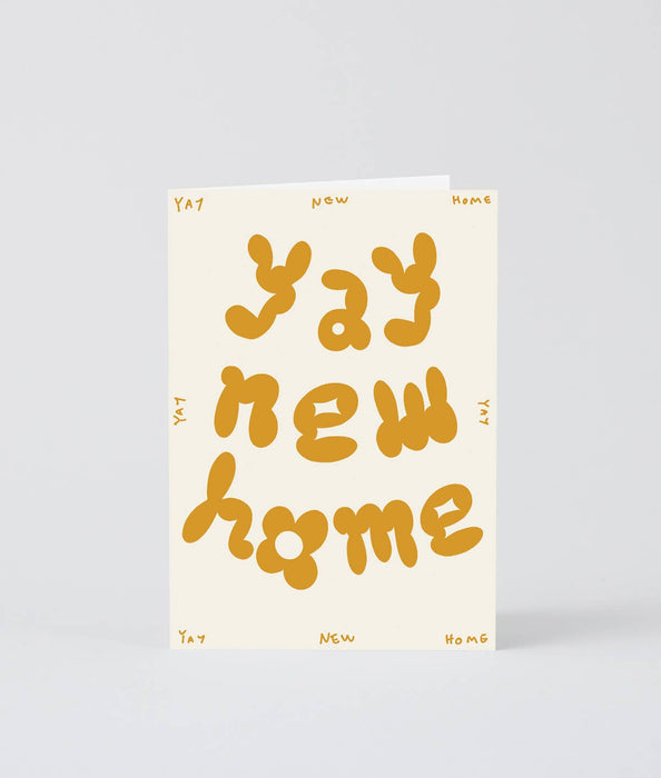 Grußkarte - Yay New Home