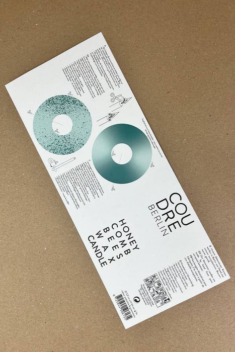 Bienenwachs Stabkerzen - pistachio