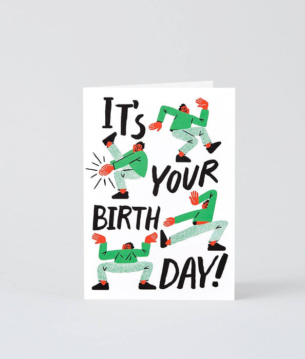 Grußkarte - Birthday Dance