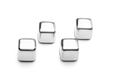 Weis Edelstahleiswürfel SET 4