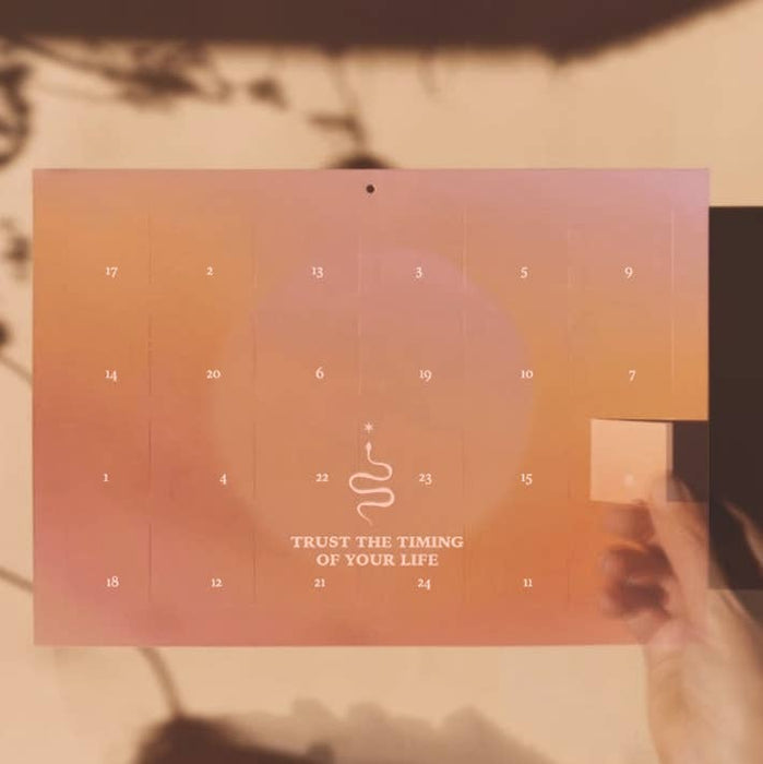 Adventskalender mit 24 Affirmationen - Trust the Timing