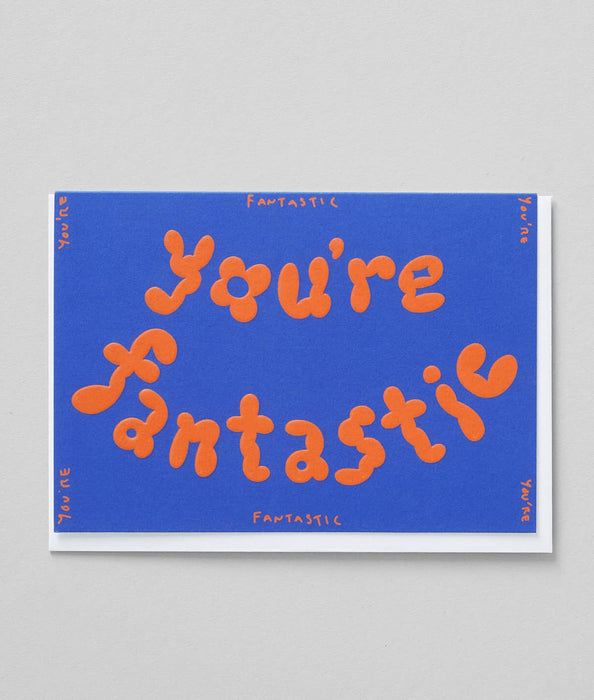 Grußkarte - You're Fantastic