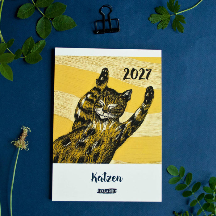 Katzen - Katja Rub Kalender 2027