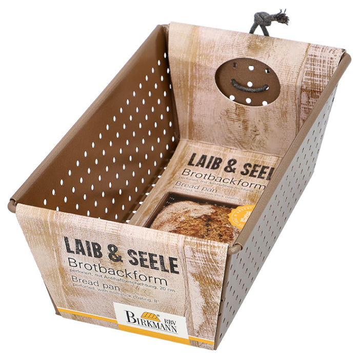 Birkmann Brotbackform | Laib & Seele | Karbonstahl - 20 cm