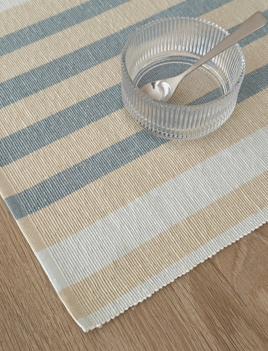 Stelton Tischset Vibeke Klint Placemat - 33x48 cm - Breite Linie Blau