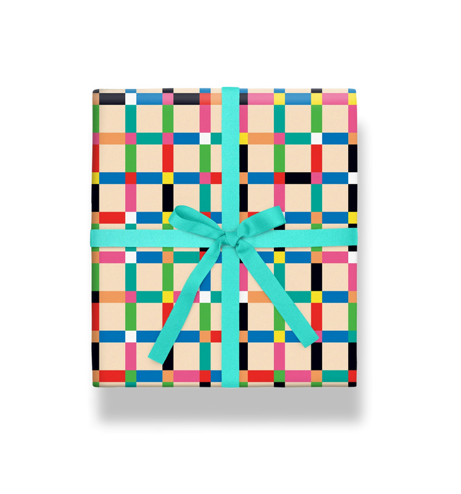 Geschenkpapier auf Rolle