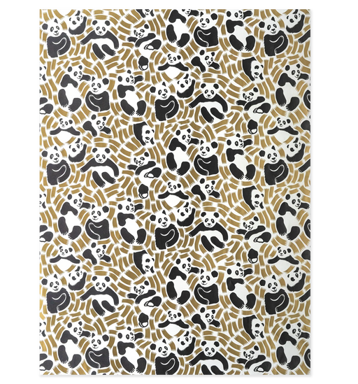 Lagom Design Geschenkpapier - Pandis - by Hanna Werning