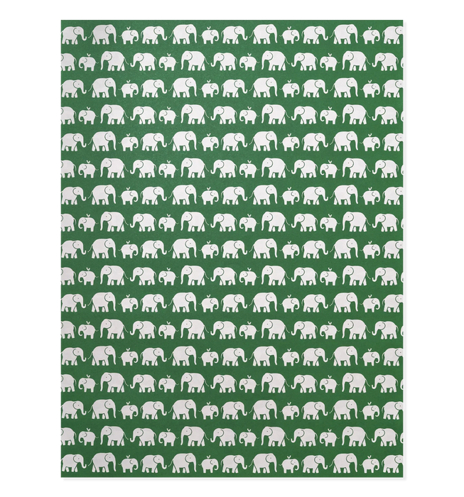 Lagom Design Geschenkpapier - Elephants - by Ariana Martin