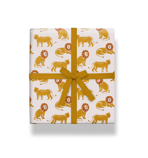 Lagom Design Geschenkpapier - Lions - by Ariana Martin