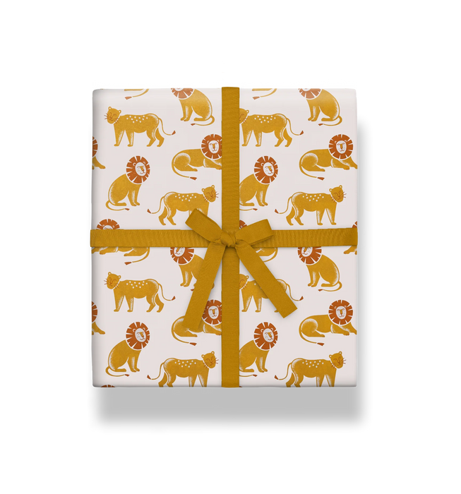 Lagom Design Geschenkpapier - Lions - by Ariana Martin