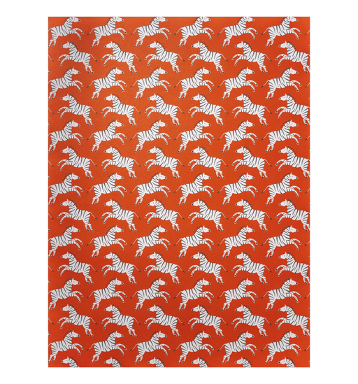 Lagom Design Geschenkpapier - Leaping Zebras - by Ariana Martin