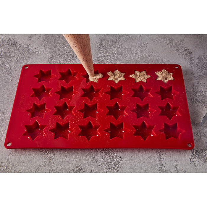 Birkmann Silikon Backform Zimtstern - 24 Sterne