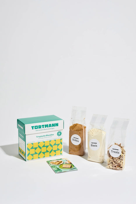 Tropische Blondies Backmischung Tortmann 396 g