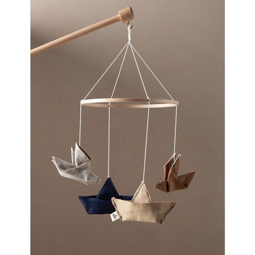 2 Stories EBBA Baby Mobile - Blau