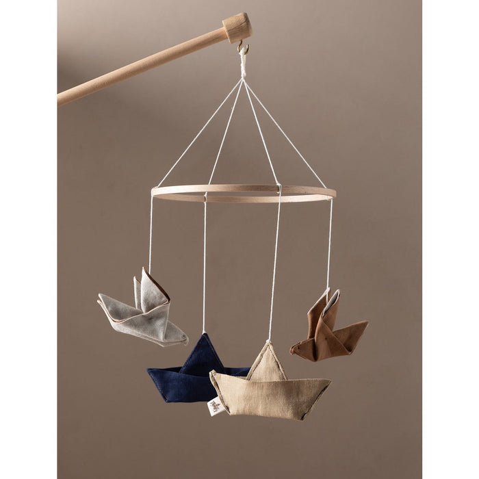 2 Stories EBBA Baby Mobile - Blau