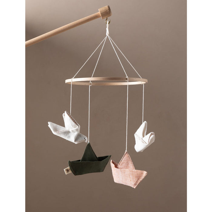 2 Stories EBBA Baby Mobile - Khaki