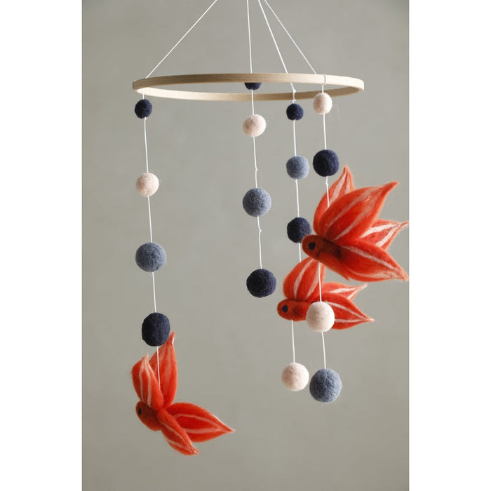 2 Stories LILLA KOI Baby Mobile