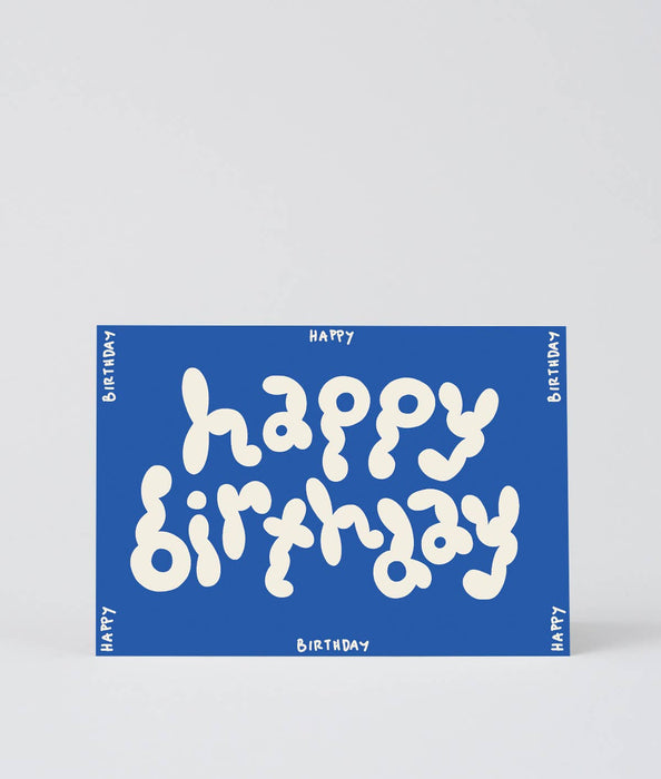 Grußkarte - Happy Birthday