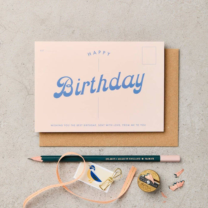 Grußkarte - Seaside Birthday