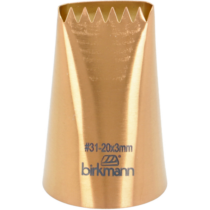 Birkmann Sternbandtülle kupferfarben - Nr.31