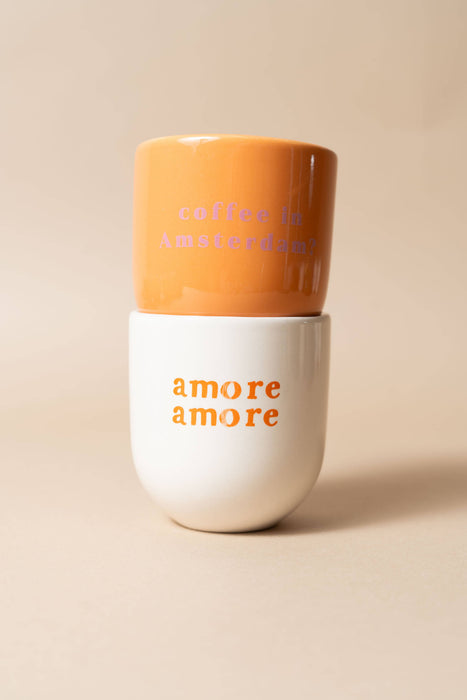 Sisi Cup -  Amore Amore weiß