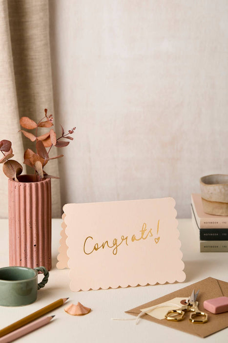 Grußkarte - Congrats!