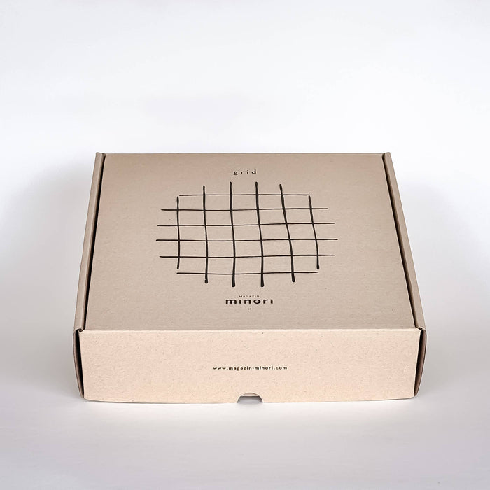 Schale GRID Groß - Gentle Green