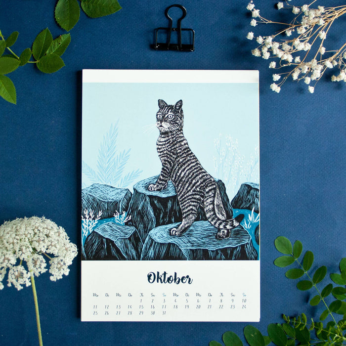 Katzen - Katja Rub Kalender 2027