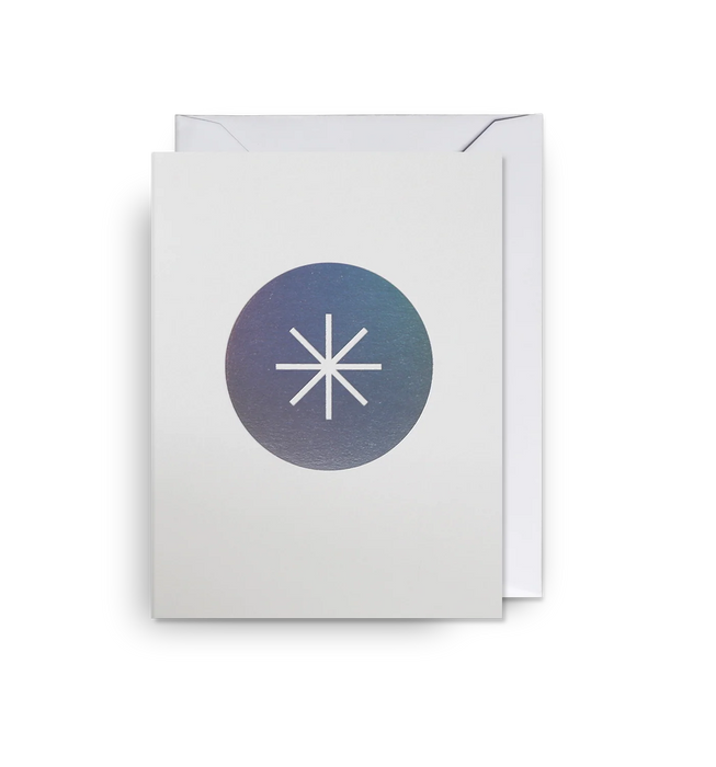 Grußkarte - Snowflake X-mas by Kelly Hyatt