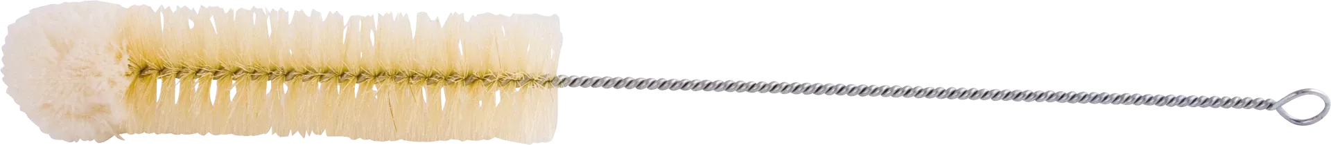Reinigungsbürste mit Wollschopf