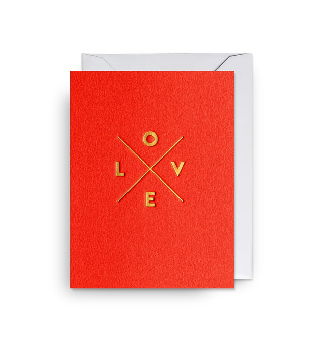 Grußkarte Love Mini card cozy