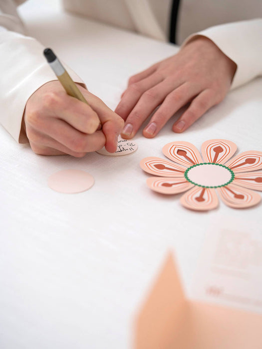 MAGIC aufklappbare Blume - festliche Grußkarte inkl. Umschlag