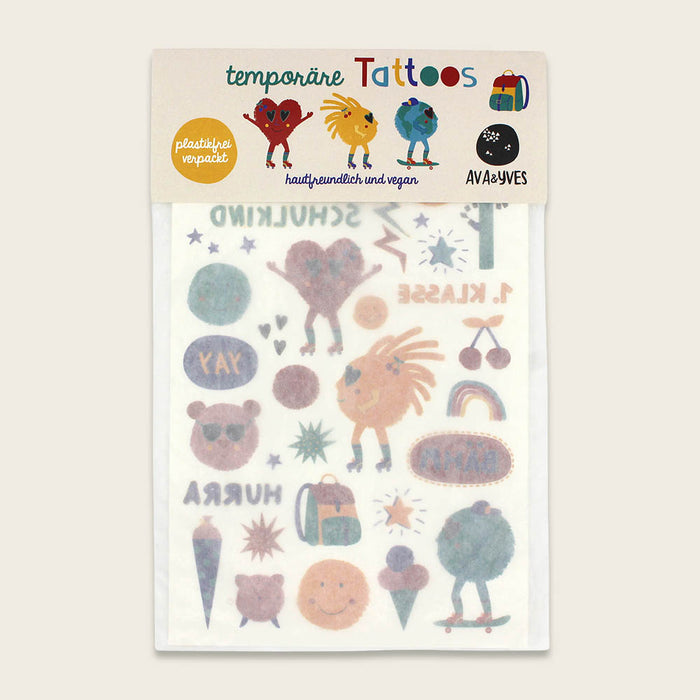 Kindertattoo-set - Sunny and Friends