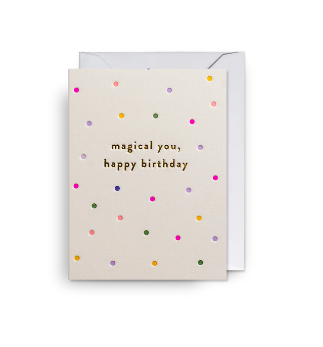 Grußkarte Geburtstag - Happy Birthday Magical You