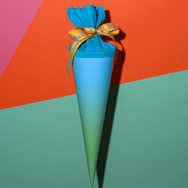 Ava & Yves Schultuete 35 cm Verlauf gruentuerkis