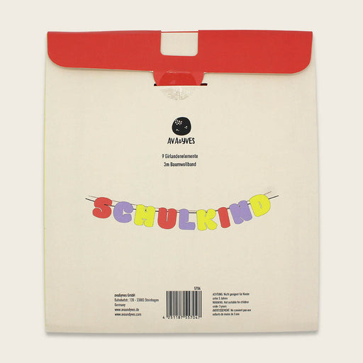 Ava & Yves Schulkind Girlande Koralle