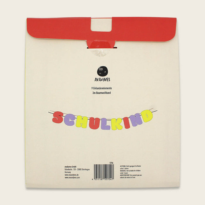 Ava & Yves Schulkind Girlande Koralle